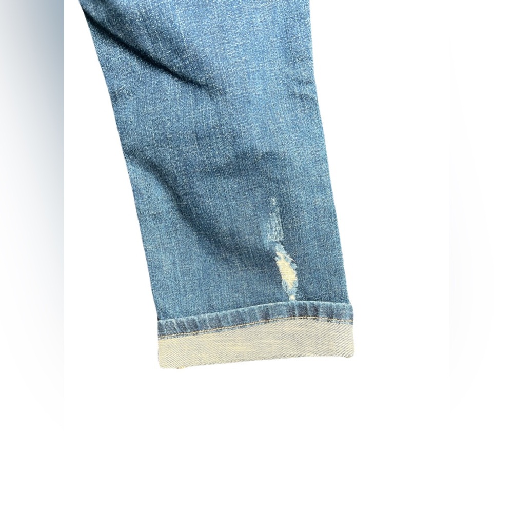 π π NWT Judy Blue Distressed Capri Fit Jeans | Size 5/27 - Picture 11 of 13